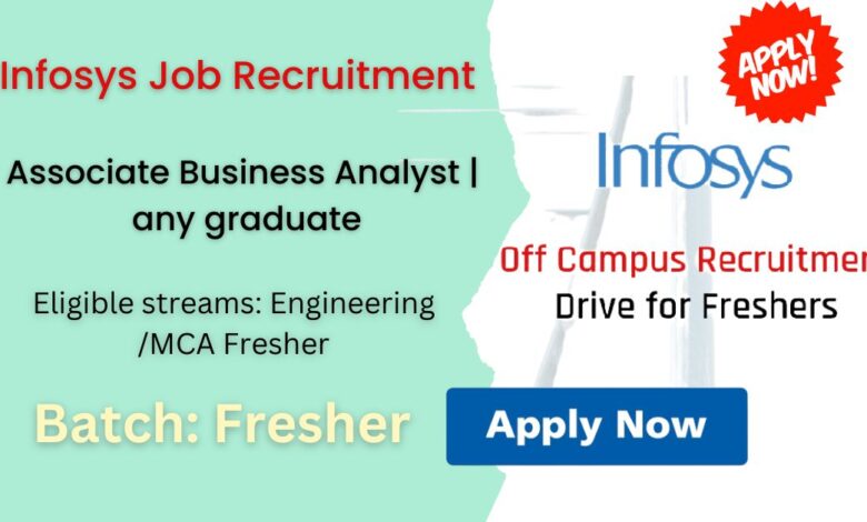 Infosys Job Recruitment