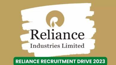 Reliance Recruitment Drive 2023